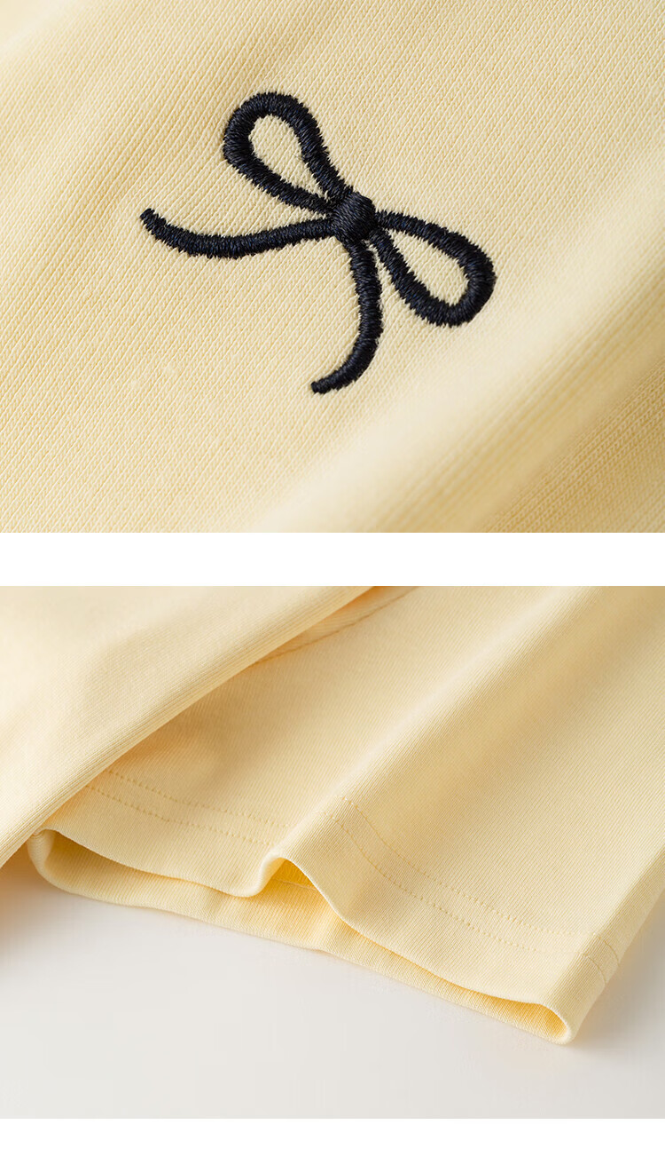 INMAN Simple Pleated Waist-Drawn Short Sleeve T-Shirt Women 2026 Summer Sweet Youthful Casual Embroidered Top 10
